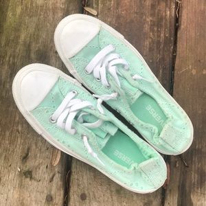 Mint Slip-On Converse